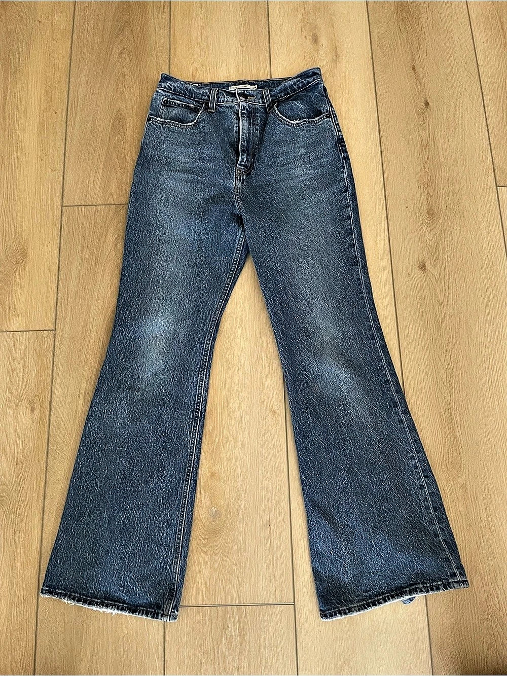 Levi's 70s High Flare Jeans Blue Waist 28